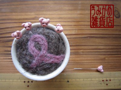 画像6: 楽しい待ち針＊ブタ