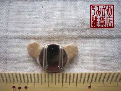 画像3: ティディベアの帯留め（薄茶色）