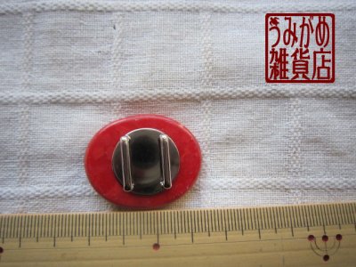 歌舞伎の帯留め＊大きさ参考画像