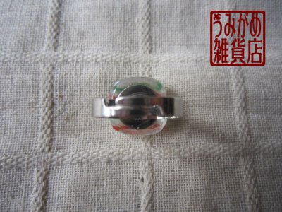 画像8: 白赤緑のストライプリング