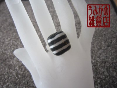 画像4: モノトーン横じまのリング