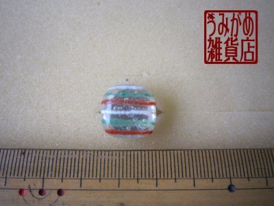 画像6: 白赤緑のストライプリング