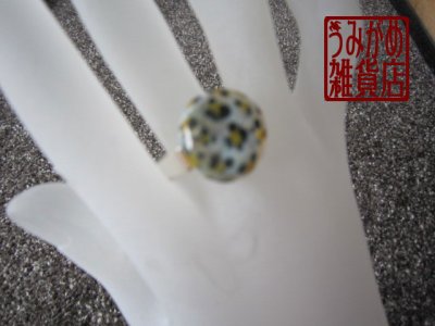 画像4: ヒョウ柄のリング