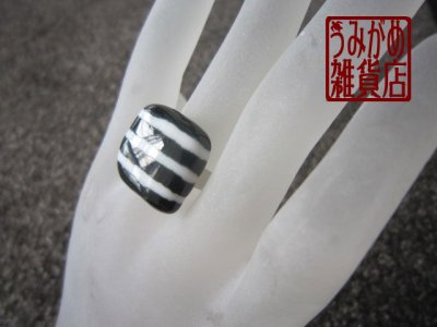 画像5: モノトーン横じまのリング