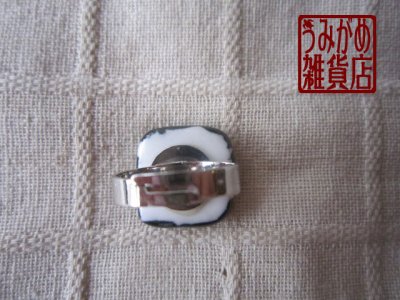 画像8: モノトーン横じまのリング