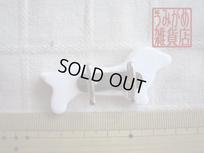 画像3: ダックスフントの帯留め（黒ぶち）