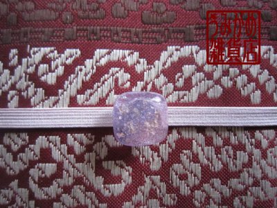 帯地・帯締め上の参考画像（帯地・帯締めは商品に含まれません）