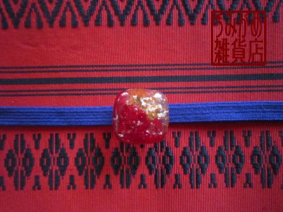 帯地・帯締め上の参考画像（帯地・帯締めは商品に含まれません）