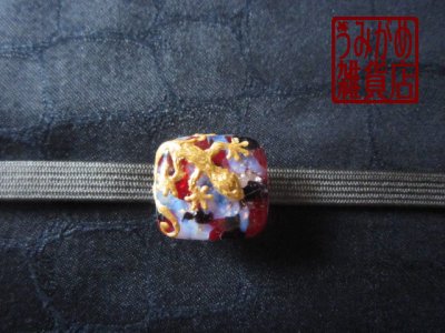 帯地・帯締め上の参考画像（帯地・帯締めは商品に含まれません）