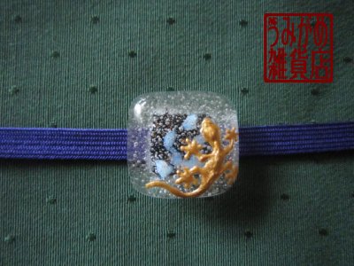 帯地・帯締め上の参考画像（帯地・帯締めは商品に含まれません）