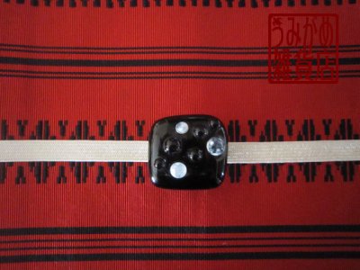 帯地・帯締め上の参考画像（帯地・帯締めは商品に含まれません）