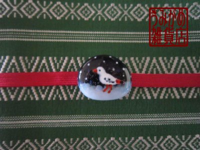 帯地・帯締め上の参考画像（帯地・帯締めは商品に含まれません）