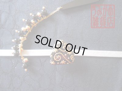 帯地・帯締め上の参考画像（帯地・帯締めは商品に含まれません）