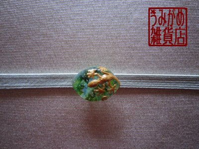 帯地・帯締め上の参考画像（帯地・帯締めは商品に含まれません）