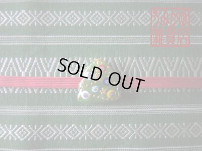 帯地・帯締め上の参考画像（帯地・帯締めは商品に含まれません）