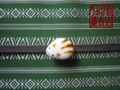 帯地・帯締め上の参考画像（帯地・帯締めは商品に含まれません）