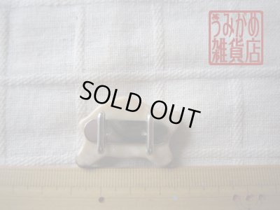 イノシシ帯留め＊大きさ参考画像