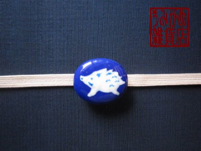 帯地・帯締め上の参考画像（帯地・帯締めは商品に含まれません）