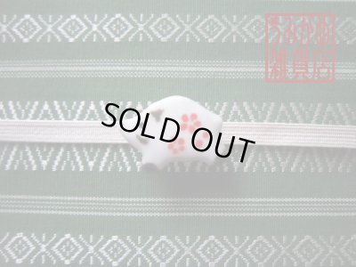 帯地・帯締め上の参考画像（帯地・帯締めは商品に含まれません）