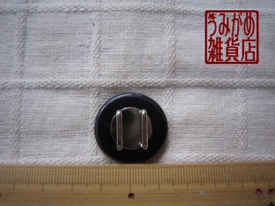 招き猫の帯留め＊大きさ参考画像