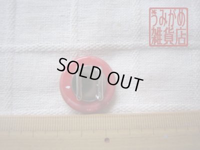 招き猫の帯留め＊大きさ参考画像