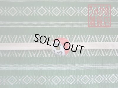 帯地・帯締め上の参考画像（帯地・帯締めは商品に含まれません）