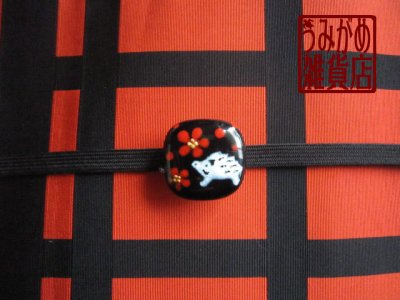 帯地・帯締め上の参考画像（帯地・帯締めは商品に含まれません）