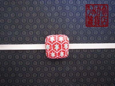 帯地・帯締め上の参考画像（帯地・帯締めは商品に含まれません）