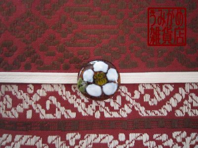 帯地・帯締め上の参考画像（帯地・帯締めは商品に含まれません）