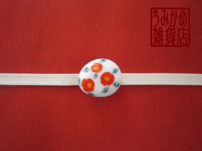 帯地・帯締め上の参考画像（帯地・帯締めは商品に含まれません）