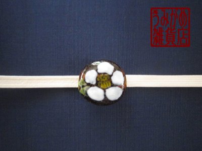 帯地・帯締め上の参考画像（帯地・帯締めは商品に含まれません）