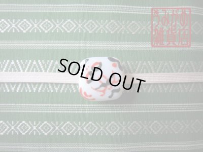 帯地・帯締め上の参考画像（帯地・帯締めは商品に含まれません）