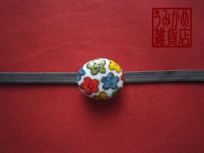 帯地・帯締め上の参考画像（帯地・帯締めは商品に含まれません）