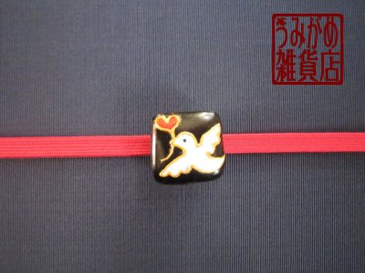 帯地・帯締め上の参考画像（帯地・帯締めは商品に含まれません）