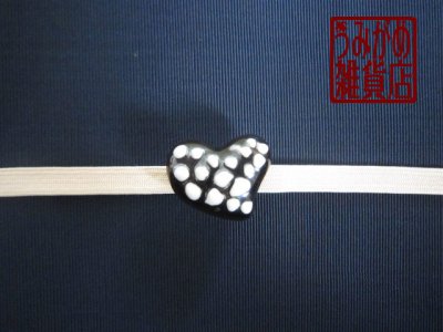 帯地・帯締め上の参考画像（帯地・帯締めは商品に含まれません）