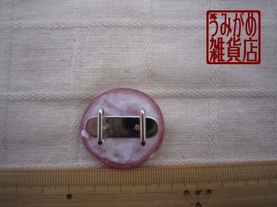 雛祭りの帯留め＊大きさ参考画像