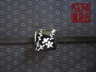 帯地・帯締め上の参考画像（帯地・帯締めは商品に含まれません）