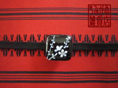 帯地・帯締め上の参考画像（帯地・帯締めは商品に含まれません）