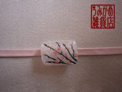 帯地・帯締め上の参考画像（帯地・帯締めは商品に含まれません）