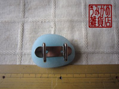 カエルの帯留め＊大きさ参考画像