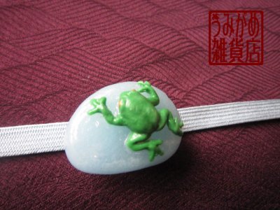 帯地・帯締め上の参考画像（帯地・帯締めは商品に含まれません）