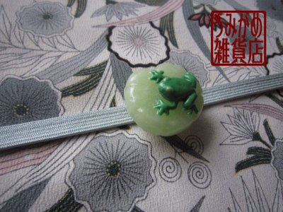 帯地・帯締め上の参考画像（帯地・帯締めは商品に含まれません）