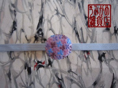 帯・帯締め上参考画像（帯・帯締めは商品に含まれません）