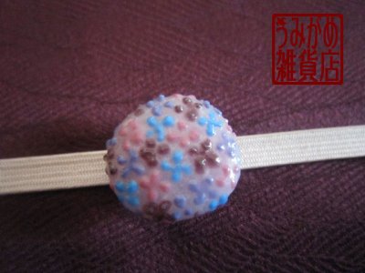 帯・帯締め上参考画像（帯・帯締めは商品に含まれません）