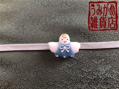 帯地・帯締め上の参考画像（帯地・帯締めは商品に含まれません）