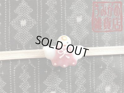 帯地・帯締め上の参考画像（帯地・帯締めは商品に含まれません）