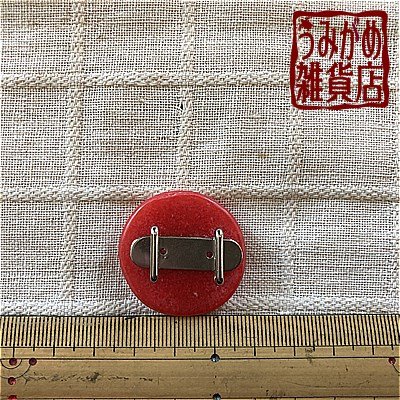 はりねずみの帯留め