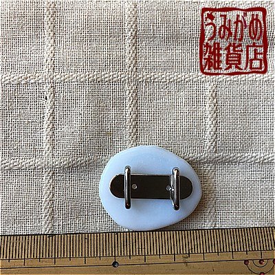 ねずみの帯留め