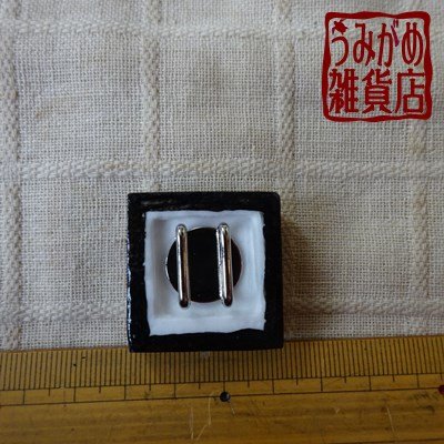 花札＊「紅葉」の帯留め