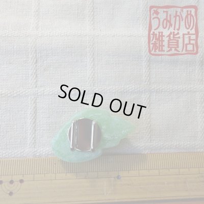 巻き貝の帯留め